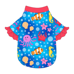 Sun's Out Tongues Out - Under The Sea - The Shimmy Edge Tee