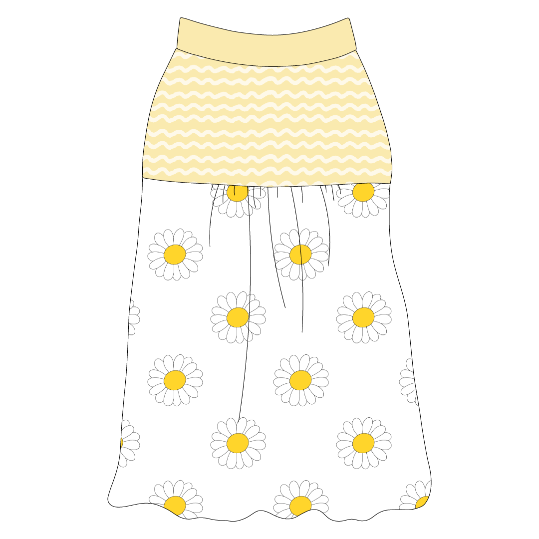 I'm Wildflower About You - Daisies - The Sophia Tank