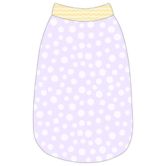 I'm Wildflower About You - Purple Polka Dots - The Basic Tank