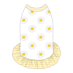 I'm Wildflower About You - Daisies - The Tank With Skirt