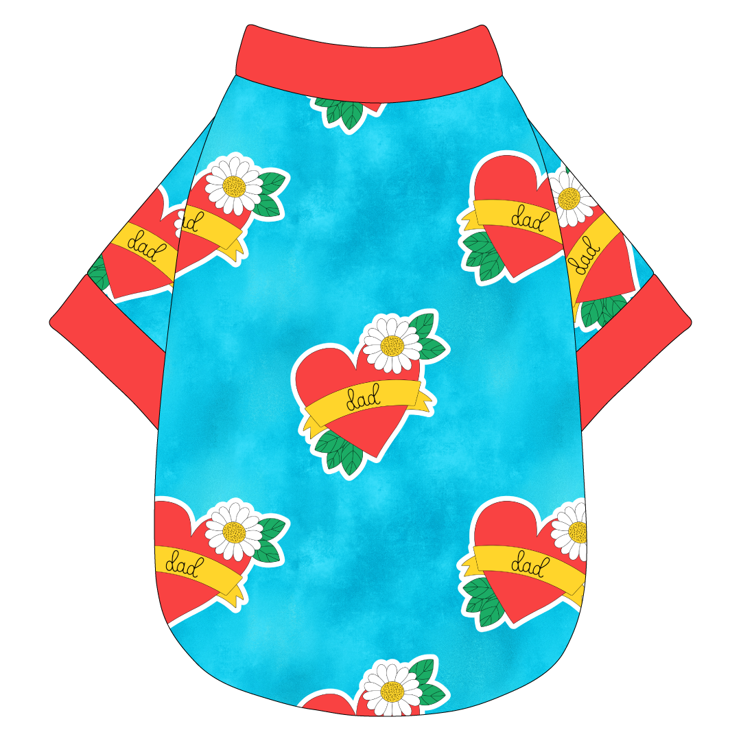 I Love My Pawrents - I Love My Dad Tattoo / I Love My Mom Tattoo - The Basic Tee