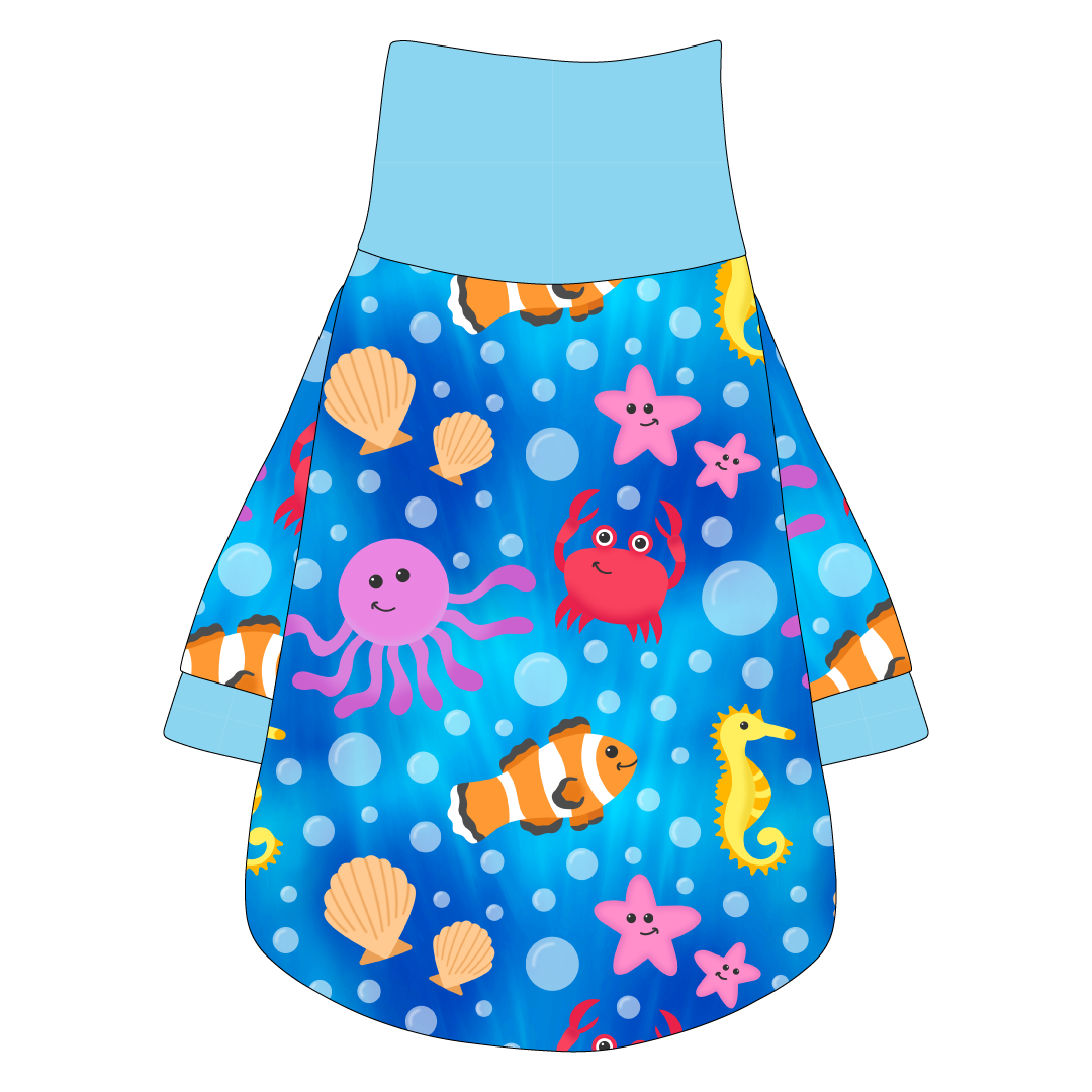 Sun's Out Tongues Out - Under The Sea - The Turtleneck Tee