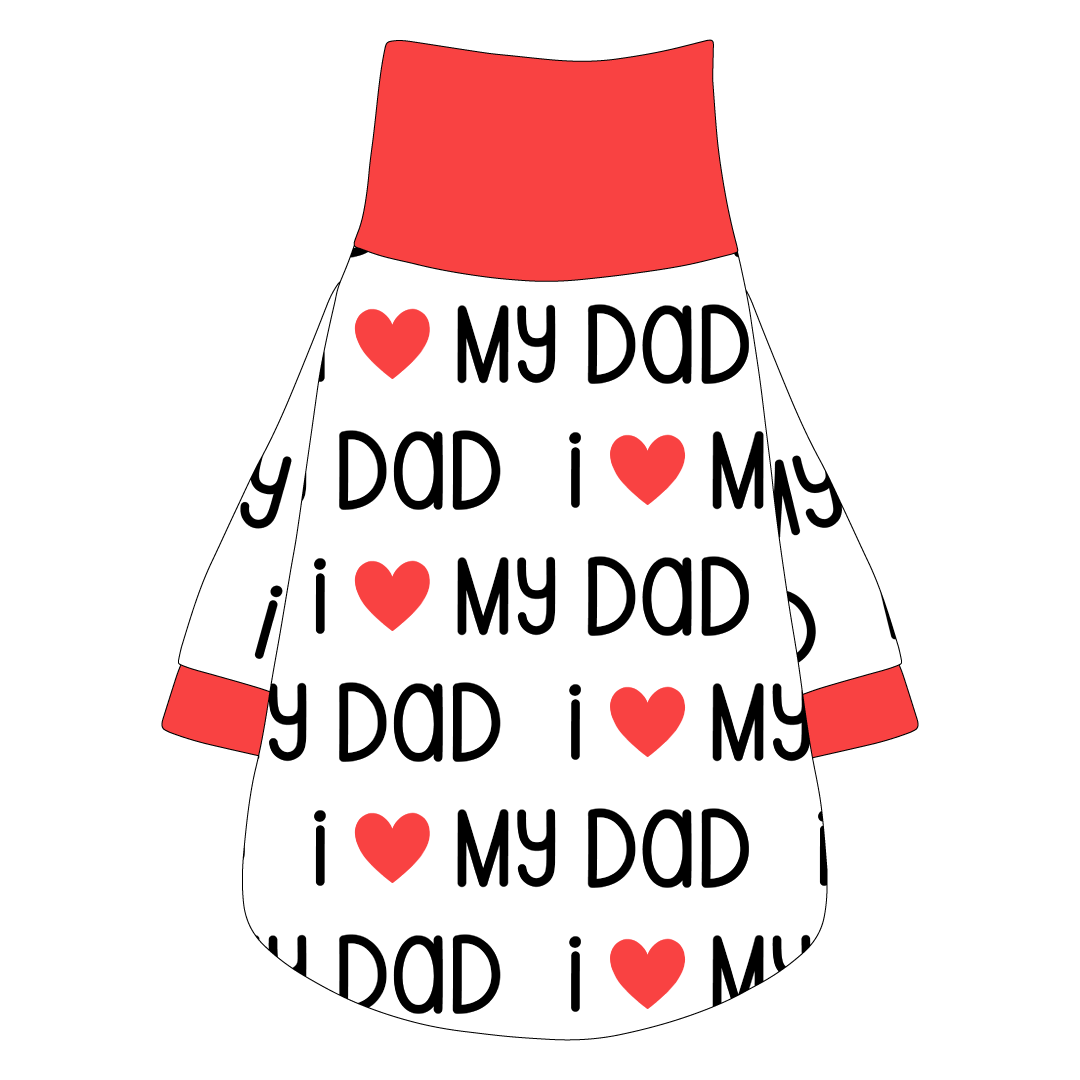 I Love My Pawrents - I Love My Dad / I Love My Mom - The Turtleneck Tee