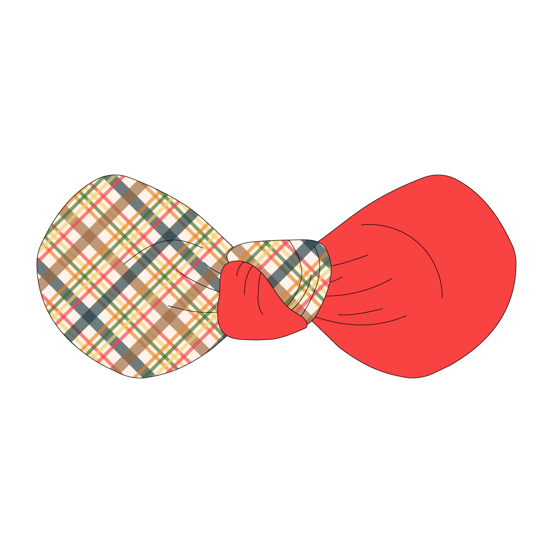 Let's Go Camping - Fall Plaid - The Knot Bow