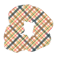 Let's Go Camping - Fall Plaid - The Scrunchie