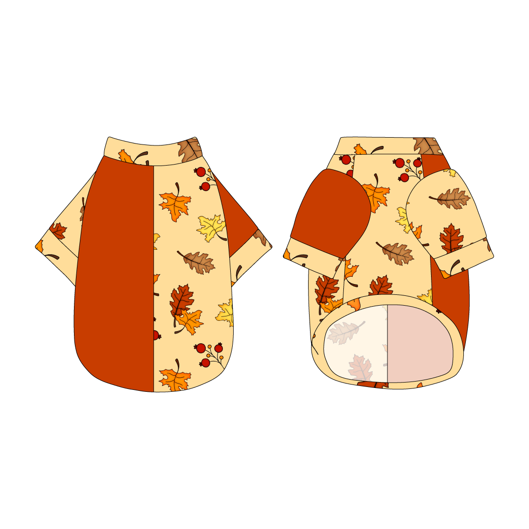 Autumn Is My Favorite Color - Falling Leaves - The 2N1 Tee