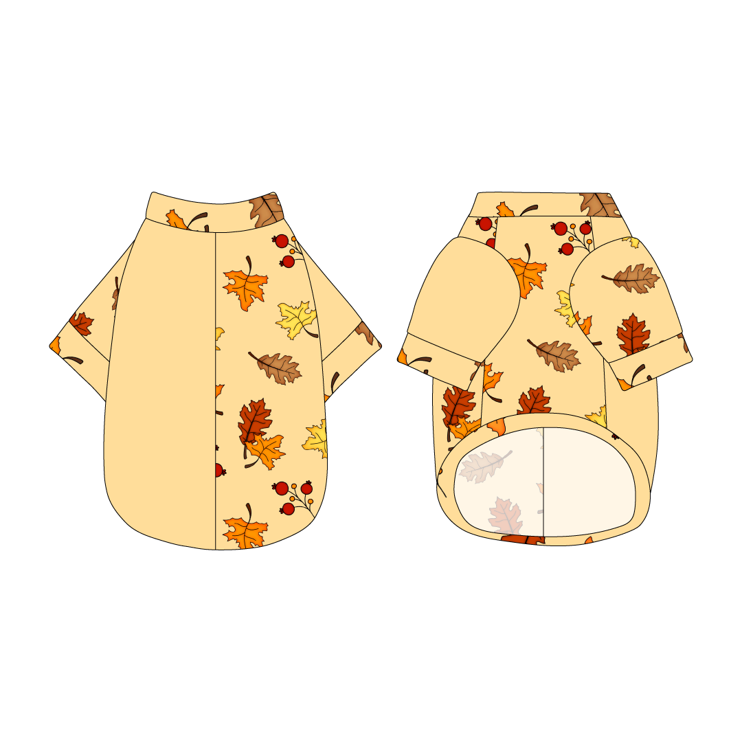 Autumn Is My Favorite Color - Falling Leaves - The 2N1 Tee