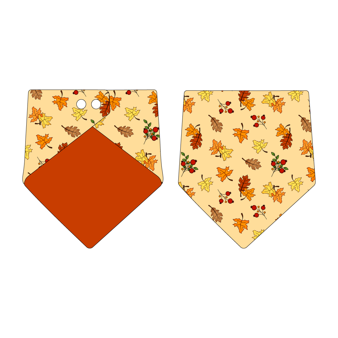 Autumn Is My Favorite Color - Falling Leaves - The Bandana
