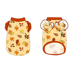 Autumn Is My Favorite Color - Falling Leaves - La Petite Shimmy Tank