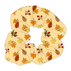 Autumn Is My Favorite Color - Falling Leaves - The Scrunchie