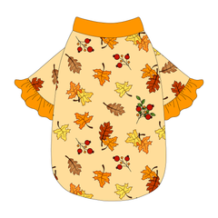 Autumn Is My Favorite Color - Falling Leaves - The Shimmy Edge Tee