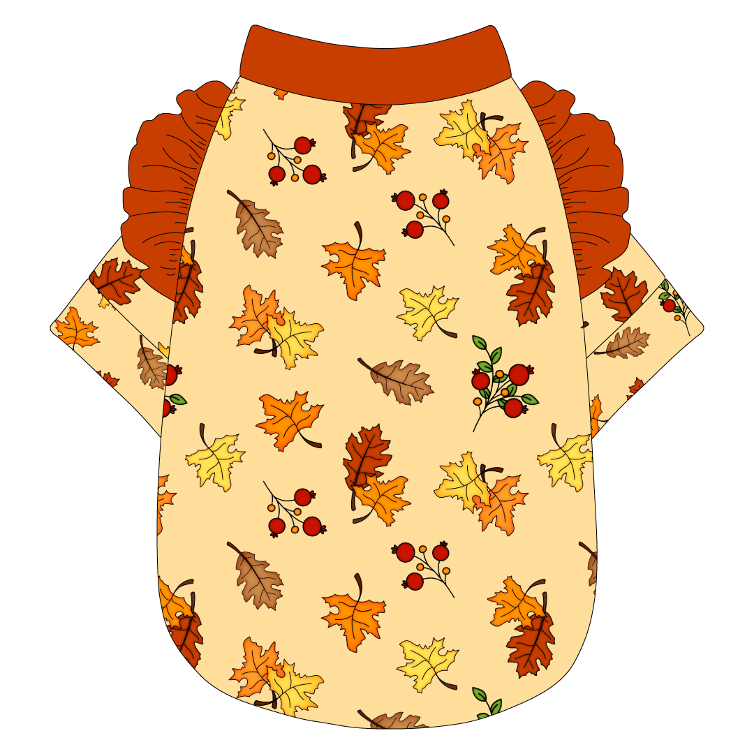 Autumn Is My Favorite Color - Falling Leaves - The Sylvie Tee
