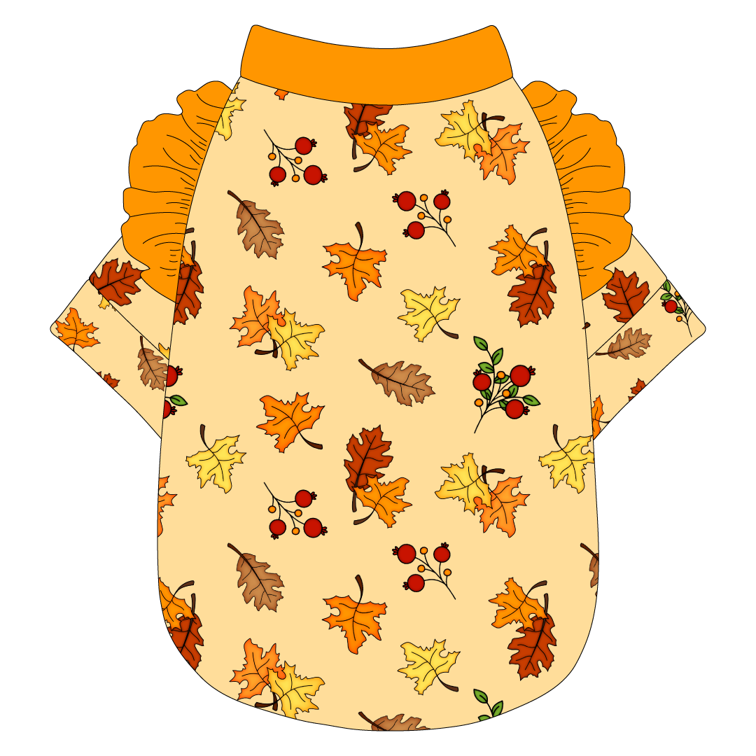 Autumn Is My Favorite Color - Falling Leaves - The Sylvie Tee