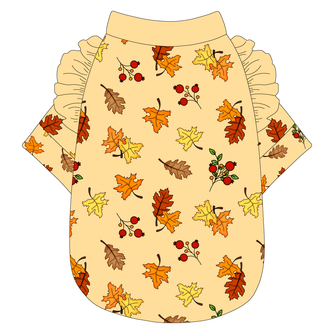 Autumn Is My Favorite Color - Falling Leaves - The Sylvie Tee