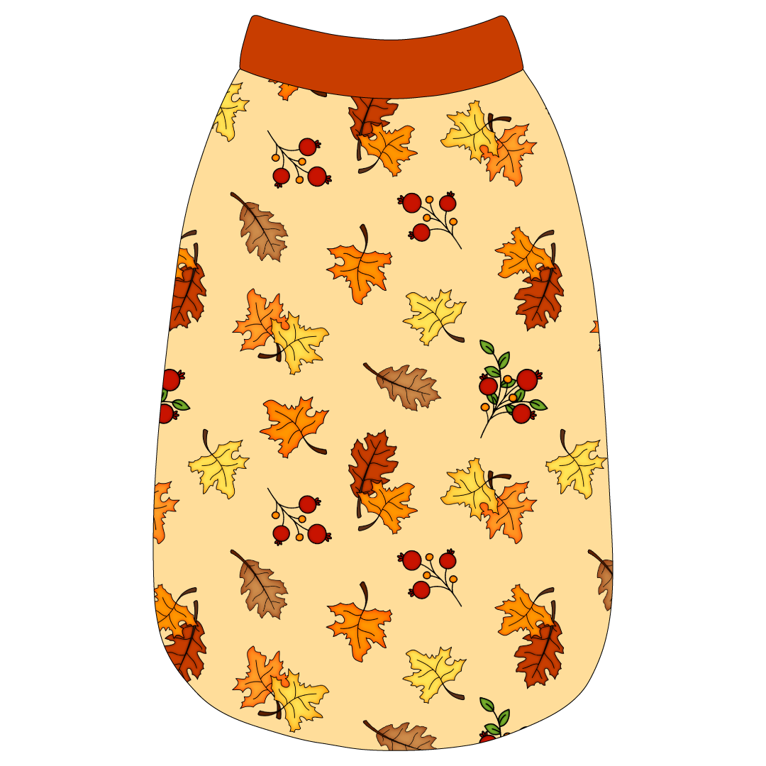 Autumn Is My Favorite Color - Falling Leaves - The Basic Tank