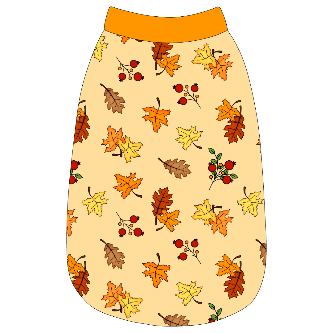 Autumn Is My Favorite Color - Falling Leaves - The Basic Tank
