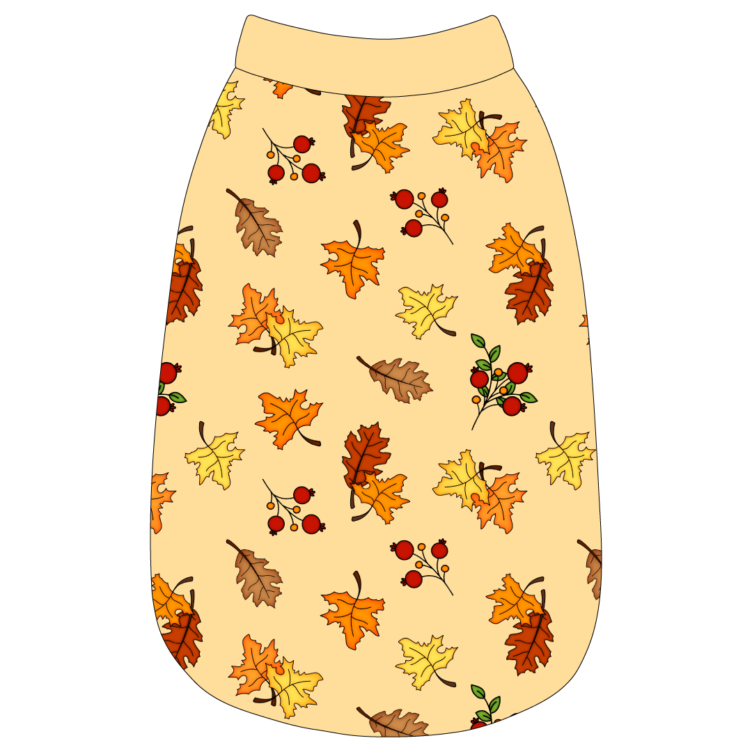 Autumn Is My Favorite Color - Falling Leaves - The Basic Tank