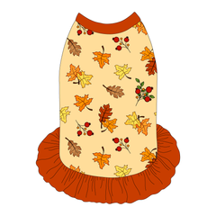Autumn Is My Favorite Color - Falling Leaves - The Tank With Skirt