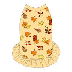 Autumn Is My Favorite Color - Falling Leaves - The Tank With Skirt