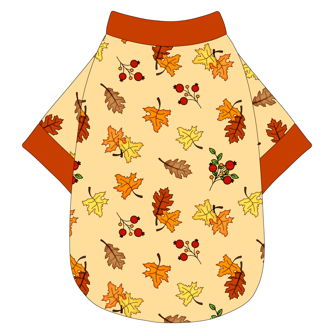 Autumn Is My Favorite Color - Falling Leaves - The Basic Tee