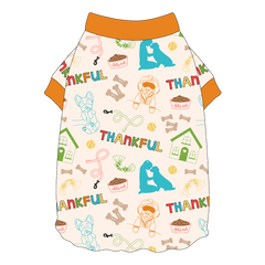 Thankful - Thankful (Colorful) - Flutter Waist Tee