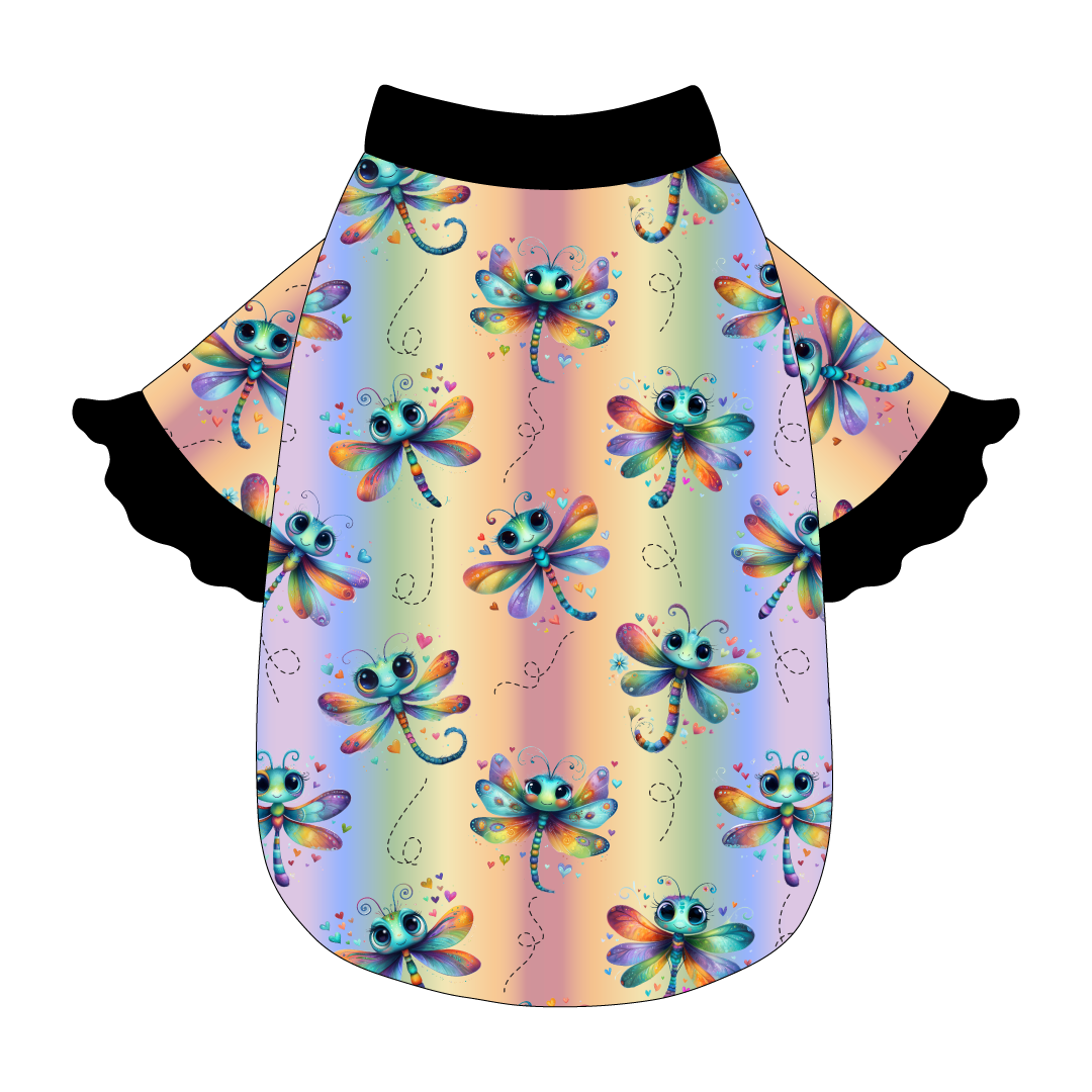 Flutterspell - The Shimmy Edge Tee