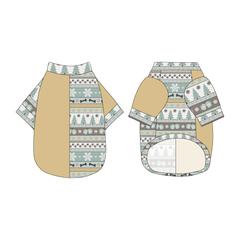 Stitched In Snow - Frosty Morning - The 2N1 Tee