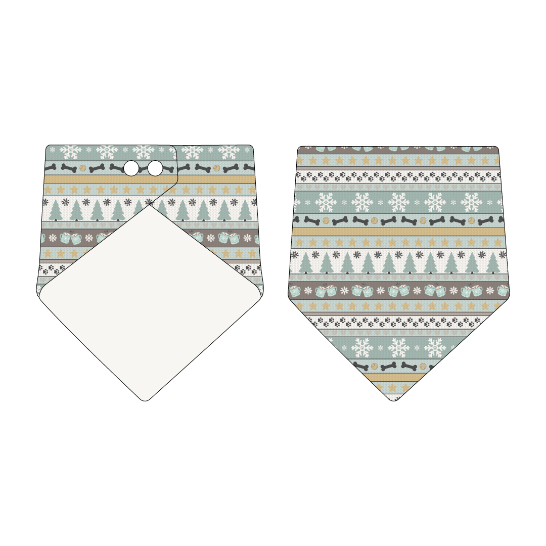 Stitched In Snow - Frosty Morning - The Bandana