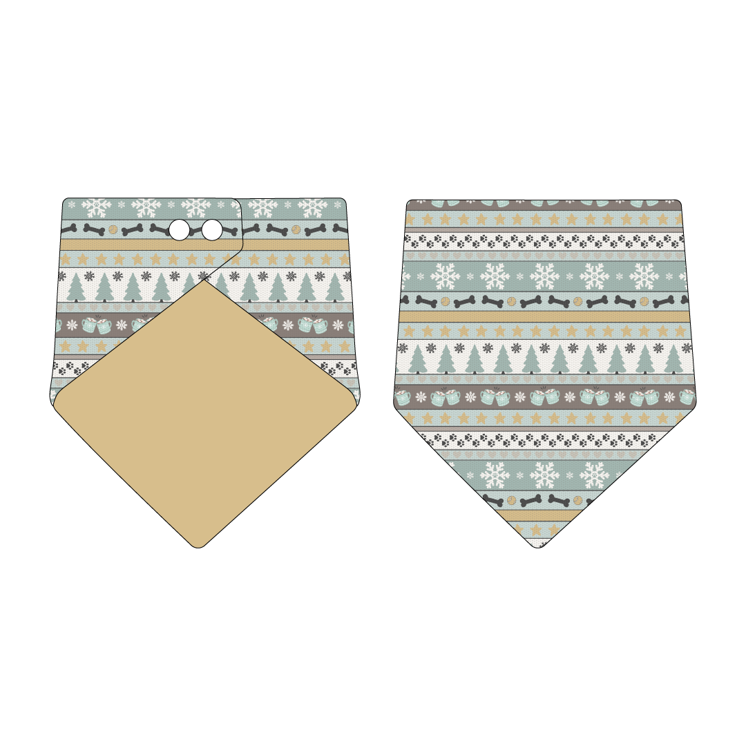 Stitched In Snow - Frosty Morning - The Bandana