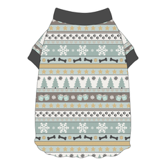 Stitched In Snow - Frosty Morning - Flutter Waist Tee