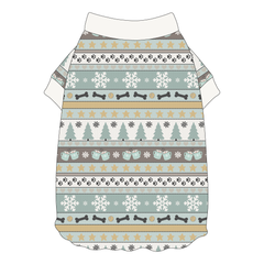 Stitched In Snow - Frosty Morning - Flutter Waist Tee