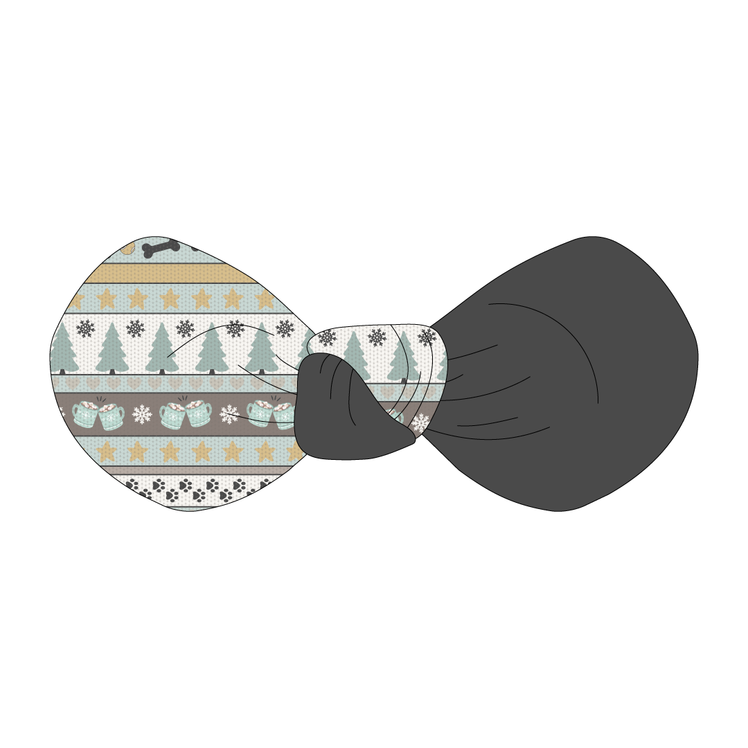 Stitched In Snow - Frosty Morning - The Knot Bow