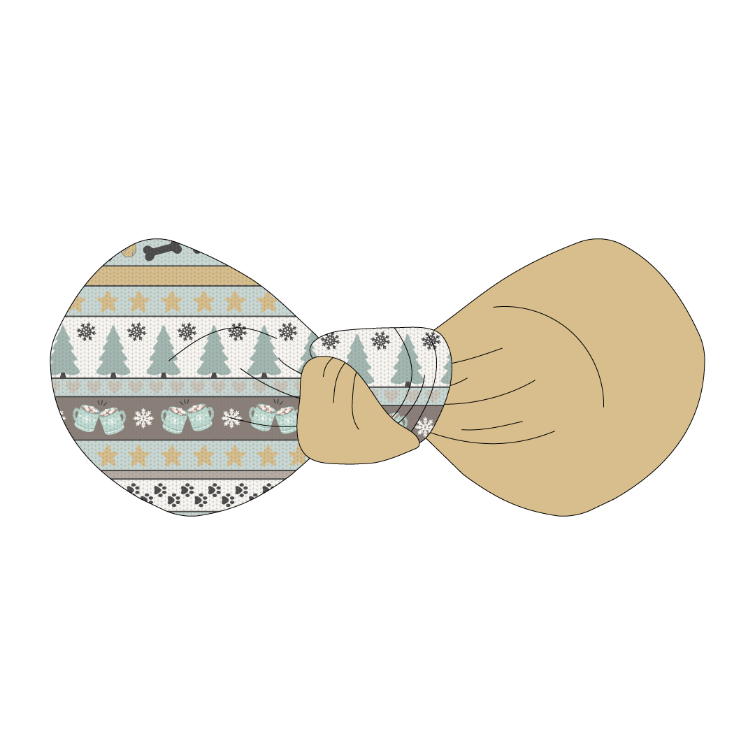 Stitched In Snow - Frosty Morning - The Knot Bow