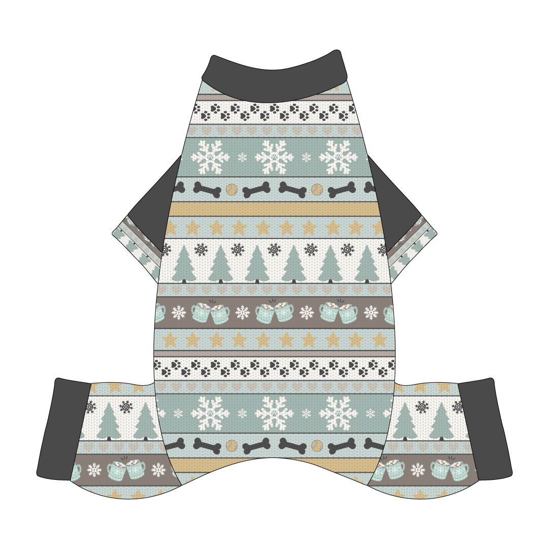 Stitched In Snow - Frosty Morning - Mon Ami Jammies