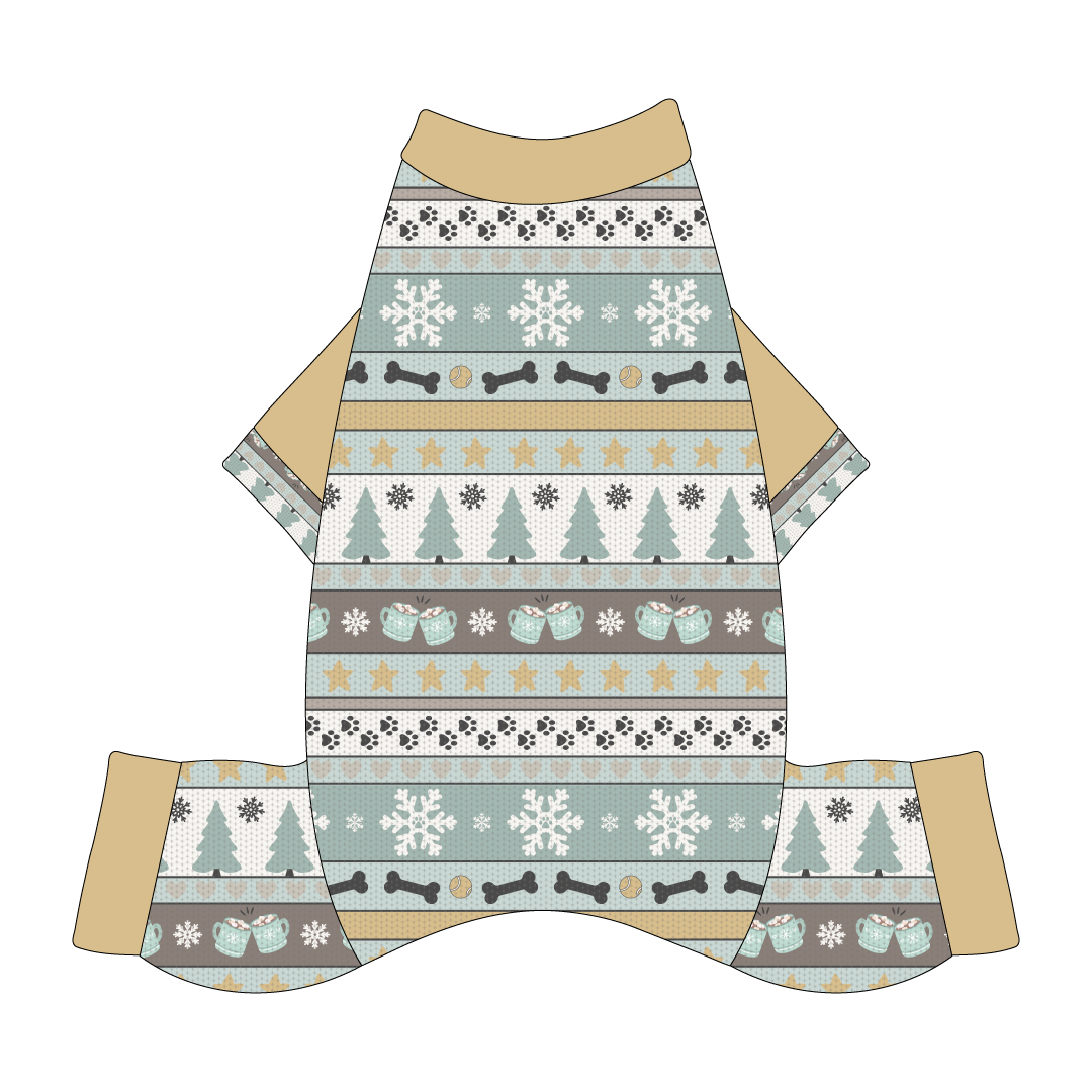 Stitched In Snow - Frosty Morning - Mon Ami Jammies