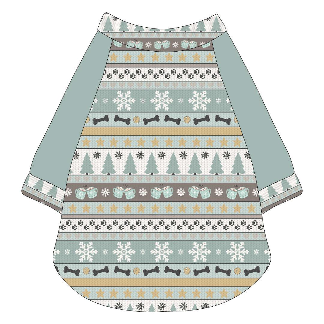 Stitched In Snow - Frosty Morning - The Raglan Jersey