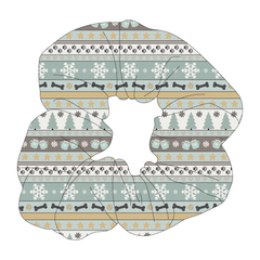 Stitched In Snow - Frosty Morning - The Scrunchie