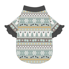 Stitched In Snow - Frosty Morning - The Shimmy Edge Tee