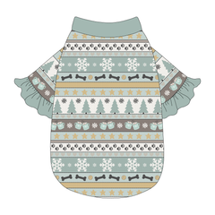 Stitched In Snow - Frosty Morning - The Shimmy Edge Tee