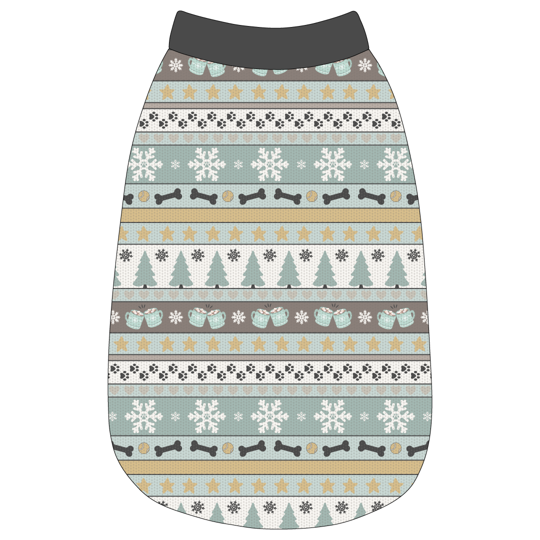 Stitched In Snow - Frosty Morning - The Basic Tank