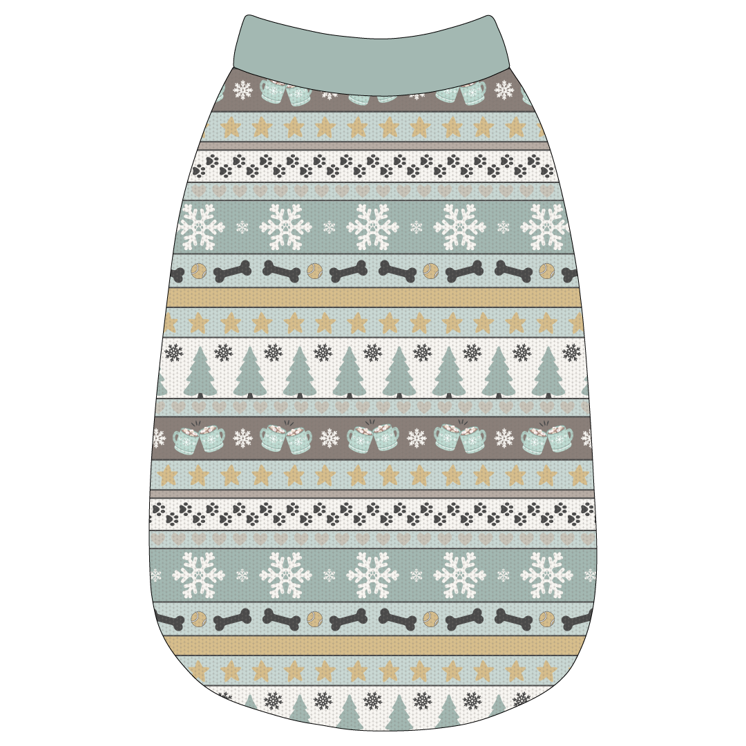 Stitched In Snow - Frosty Morning - The Basic Tank