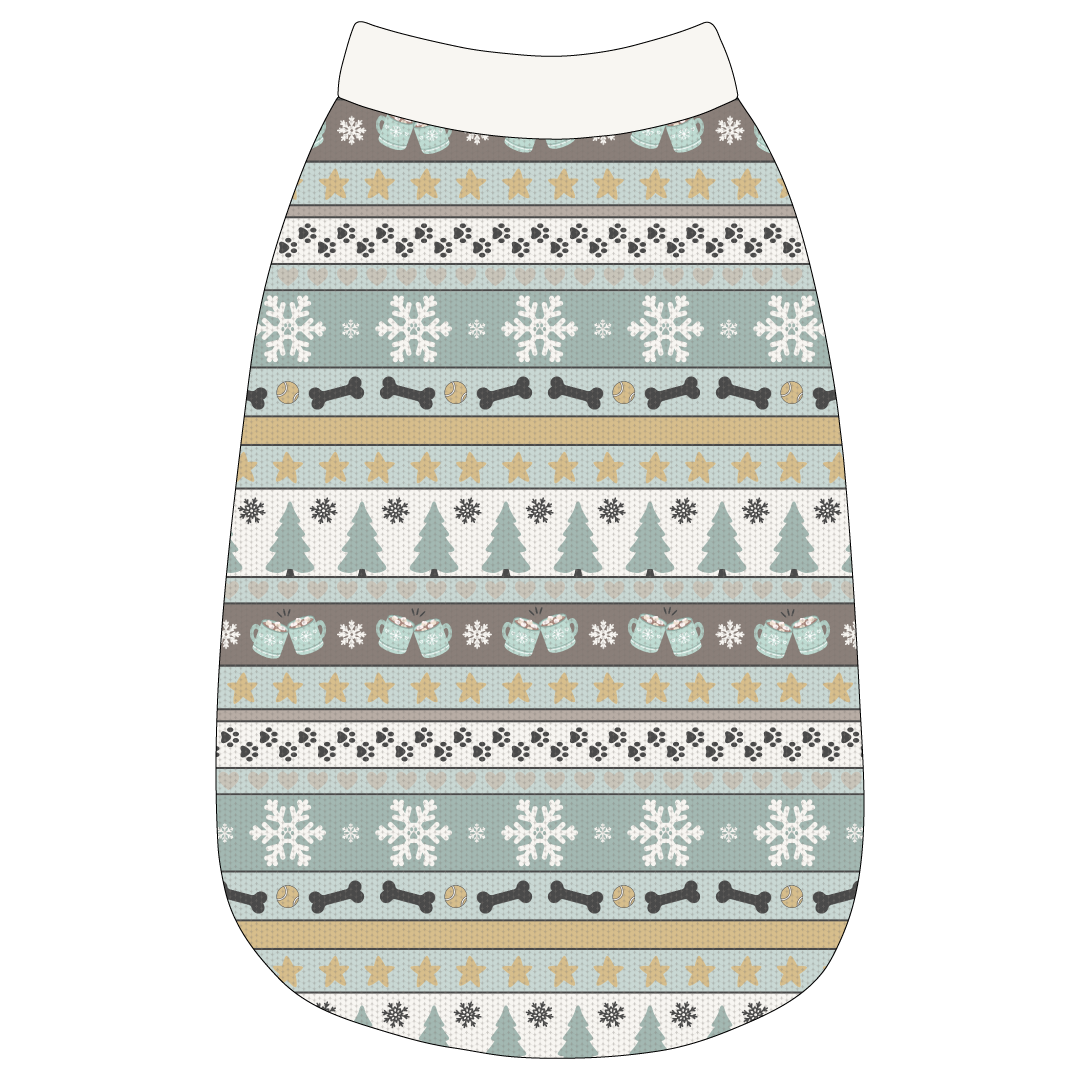 Stitched In Snow - Frosty Morning - The Basic Tank