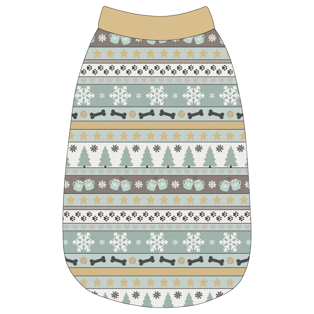 Stitched In Snow - Frosty Morning - The Basic Tank