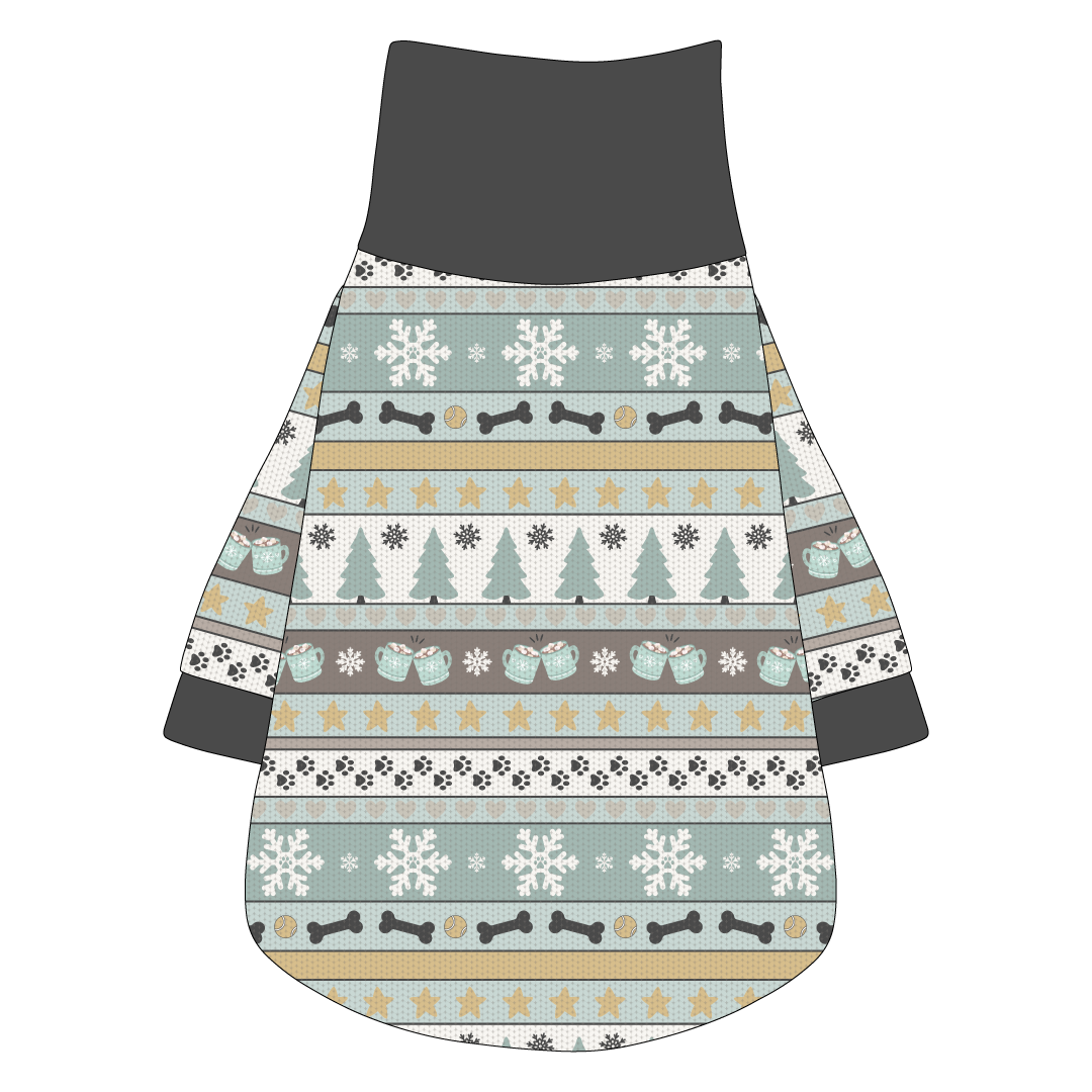 Stitched In Snow - Frosty Morning - The Turtleneck Tee