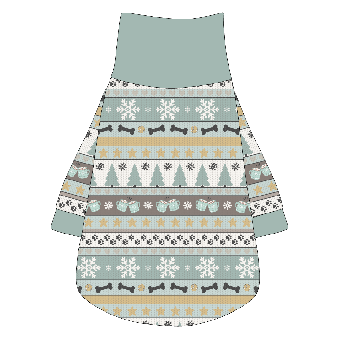 Stitched In Snow - Frosty Morning - The Turtleneck Tee