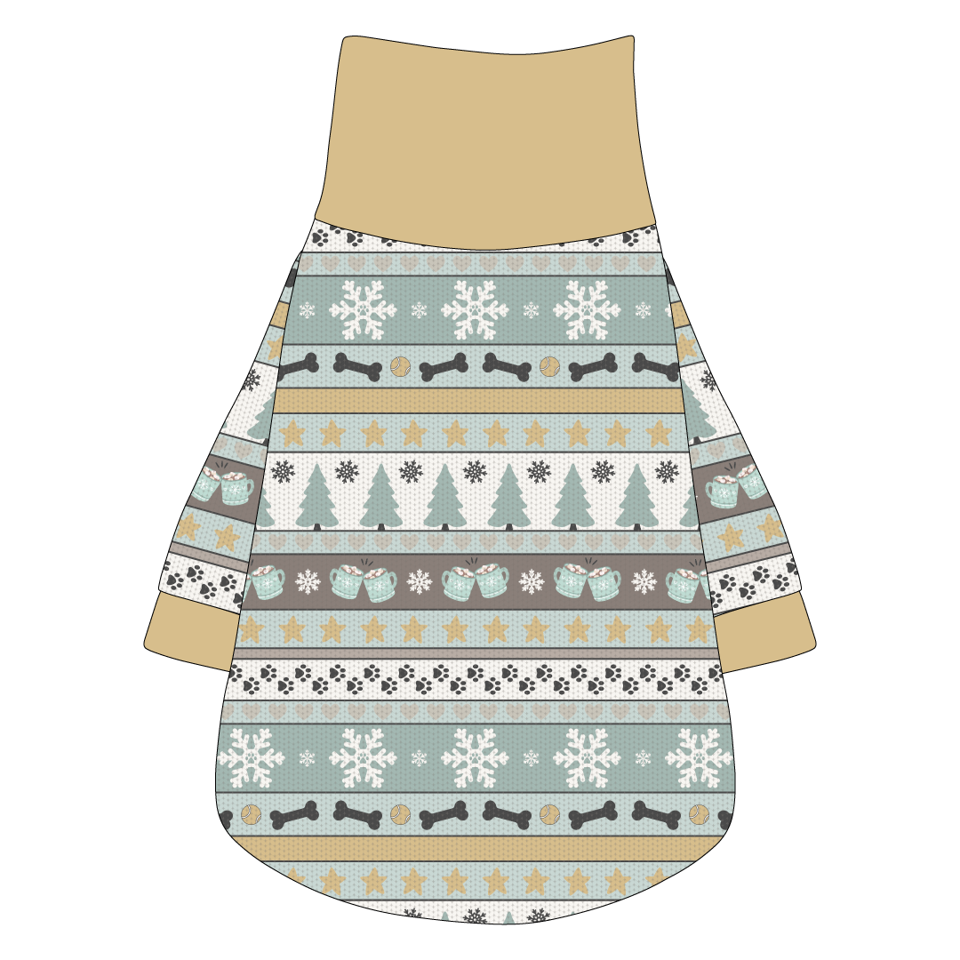 Stitched In Snow - Frosty Morning - The Turtleneck Tee