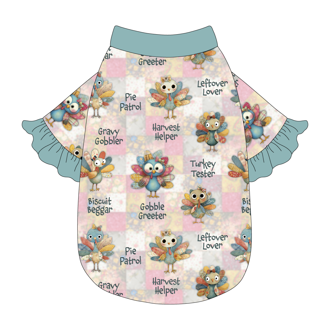 Gather & Gobble - The Shimmy Edge Tee