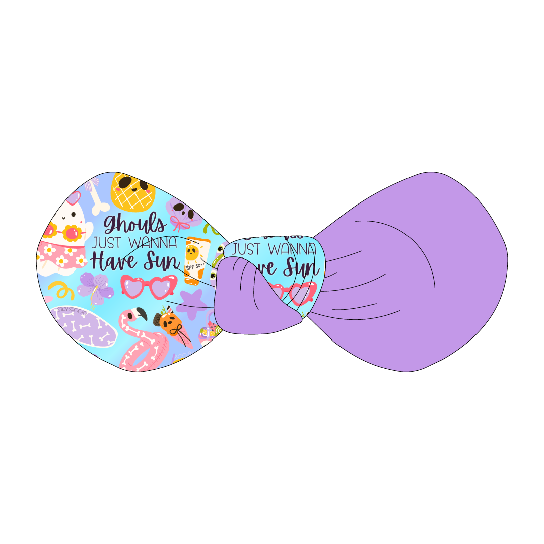 Ghouls Just Wanna Have Sun - The Knot Bow