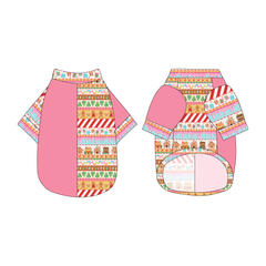 Stitched In Snow - Gingerbread Lane - The 2N1 Tee