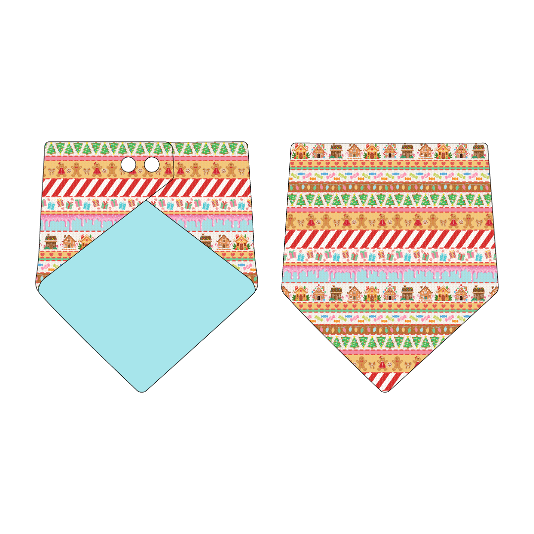 Stitched In Snow - Gingerbread Lane - The Bandana